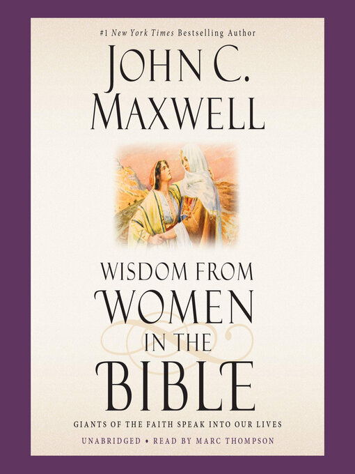 Cover image for Wisdom from Women in the Bible